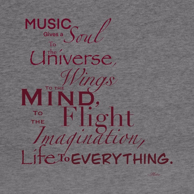 Music gives a soul by HYP Boutique